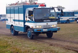 広緊隊レスキュー車